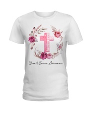 Let your faith be bigger than your fear Ladies T-Shirt tile