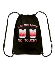 Bad and boozy cocktail Drawstring Bag tile