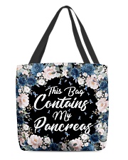 This Bag Contains My Pancreas All-over Tote front