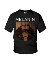 Melanin nurse Youth T-Shirt tile