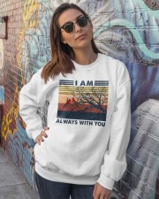 I am always with you Crewneck Sweatshirt lifestyle-unisex-sweatshirt-front-3
