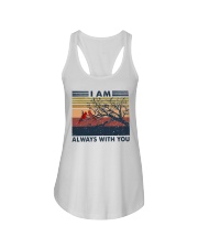 I am always with you Ladies Flowy Tank tile