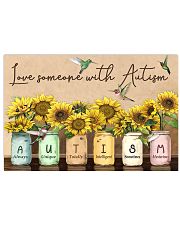 Love someone with autism 17x11 Poster front