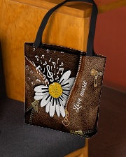 Love Music Leather Pattern Print All-over Tote aos-all-over-tote-lifestyle-front-02