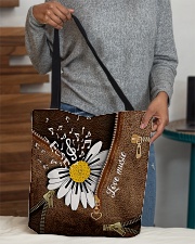 Love Music Leather Pattern Print All-over Tote aos-all-over-tote-lifestyle-front-10