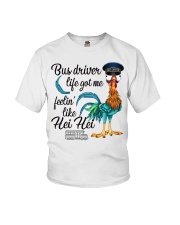 Bus driver life got me feelin like hei hei Youth T-Shirt tile