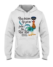 Bus driver life got me feelin like hei hei Hooded Sweatshirt tile