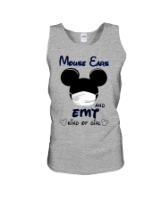 Mouse ears and emt kind of girl Unisex Tank tile