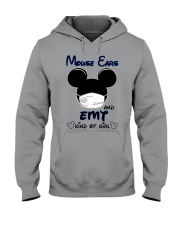 Mouse ears and emt kind of girl Hooded Sweatshirt tile