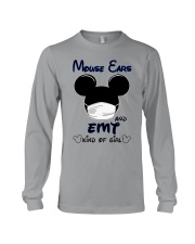 Mouse ears and emt kind of girl Long Sleeve Tee tile