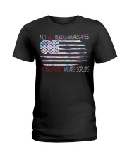 Not all heroes wear capes Ladies T-Shirt tile