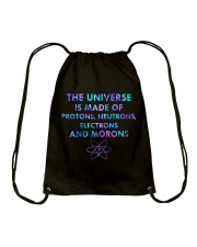 The universe is made of protons Drawstring Bag tile