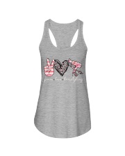 Peace love hairstyling Ladies Flowy Tank tile