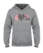 Peace love hairstyling Hooded Sweatshirt tile