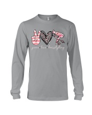 Peace love hairstyling Long Sleeve Tee tile