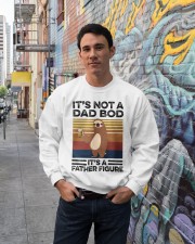It's not a dad bod Father's day Crewneck Sweatshirt lifestyle-unisex-sweatshirt-front-2