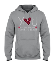 You are the reason Hooded Sweatshirt tile