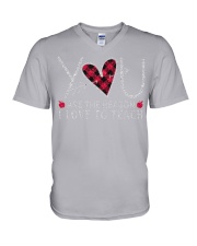 You are the reason V-Neck T-Shirt tile
