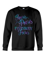 Hocus pocus everybody focus Crewneck Sweatshirt tile