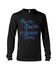 Hocus pocus everybody focus Long Sleeve Tee tile