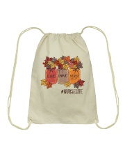 Live love nurse Drawstring Bag tile