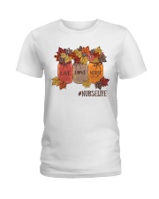 Live love nurse Ladies T-Shirt tile