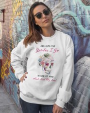 And into the garden I go Crewneck Sweatshirt lifestyle-unisex-sweatshirt-front-3