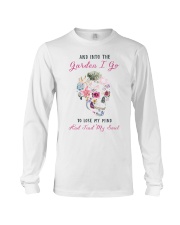 And into the garden I go Long Sleeve Tee tile