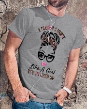 I Know I Hunt Like A Girl Classic T-Shirt lifestyle-mens-crewneck-front-4
