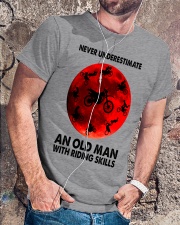 Never underestimate an old man Classic T-Shirt lifestyle-mens-crewneck-front-4