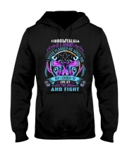 Fibromyalgia is a journey Hooded Sweatshirt tile