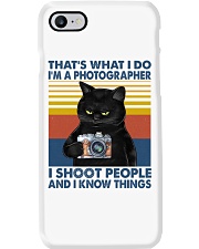 I shoot people Phone Case tile