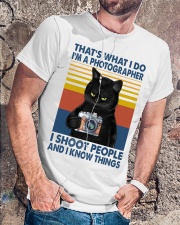 I shoot people Classic T-Shirt lifestyle-mens-crewneck-front-4