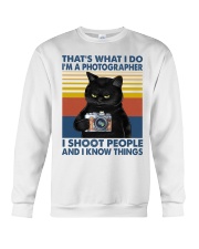 I shoot people Crewneck Sweatshirt tile