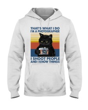 I shoot people Hooded Sweatshirt tile