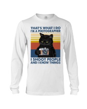 I shoot people Long Sleeve Tee tile