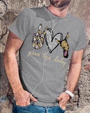 Peace Love Donkey Classic T-Shirt lifestyle-mens-crewneck-front-4