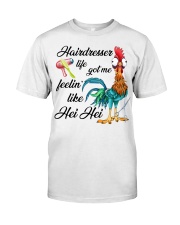 Hairdresser life Classic T-Shirt front