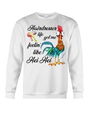 Hairdresser life Crewneck Sweatshirt tile