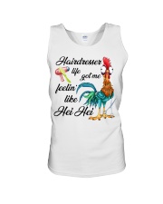 Hairdresser life Unisex Tank tile