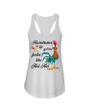 Hairdresser life Ladies Flowy Tank tile