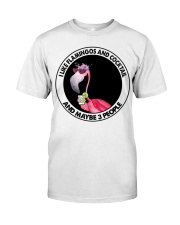 I Like Flamingos Classic T-Shirt front