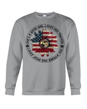 She is a good girl Crewneck Sweatshirt tile