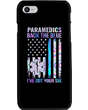 Paramedics back the blue Phone Case tile