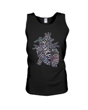 Heart Unisex Tank tile