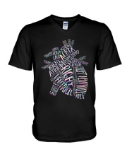 Heart V-Neck T-Shirt tile