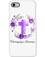 Let your faith be bigger than your fear Phone Case tile