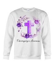 Let your faith be bigger than your fear Crewneck Sweatshirt front