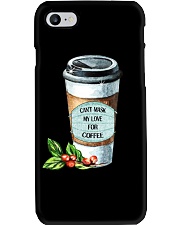 Can't mask my love for coffee Phone Case tile