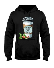Can't mask my love for coffee Hooded Sweatshirt tile